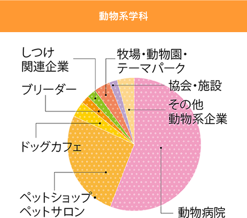 確かな専門教育と安心の就職サポートで 全国屈指の就職率 Wan 国際ペットワールド専門学校